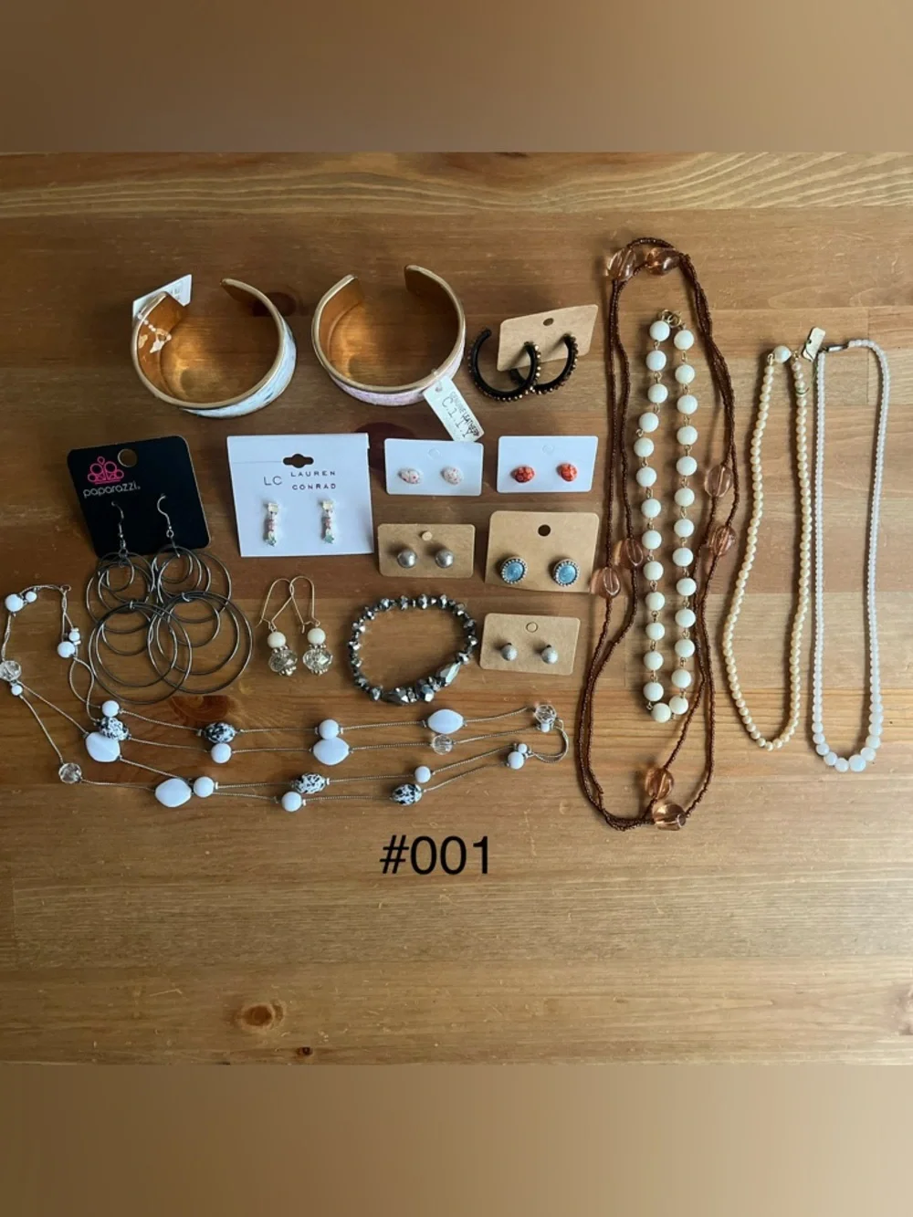 Mixed Jewelry bundle lot earrings, bracelet, necklace please read notes - Picture 1 of 8